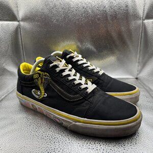 Size M9.5/W11 Vans X Cobra Kai Old Skool‎ Black Unisex Lace-Up Sneaker 507452
